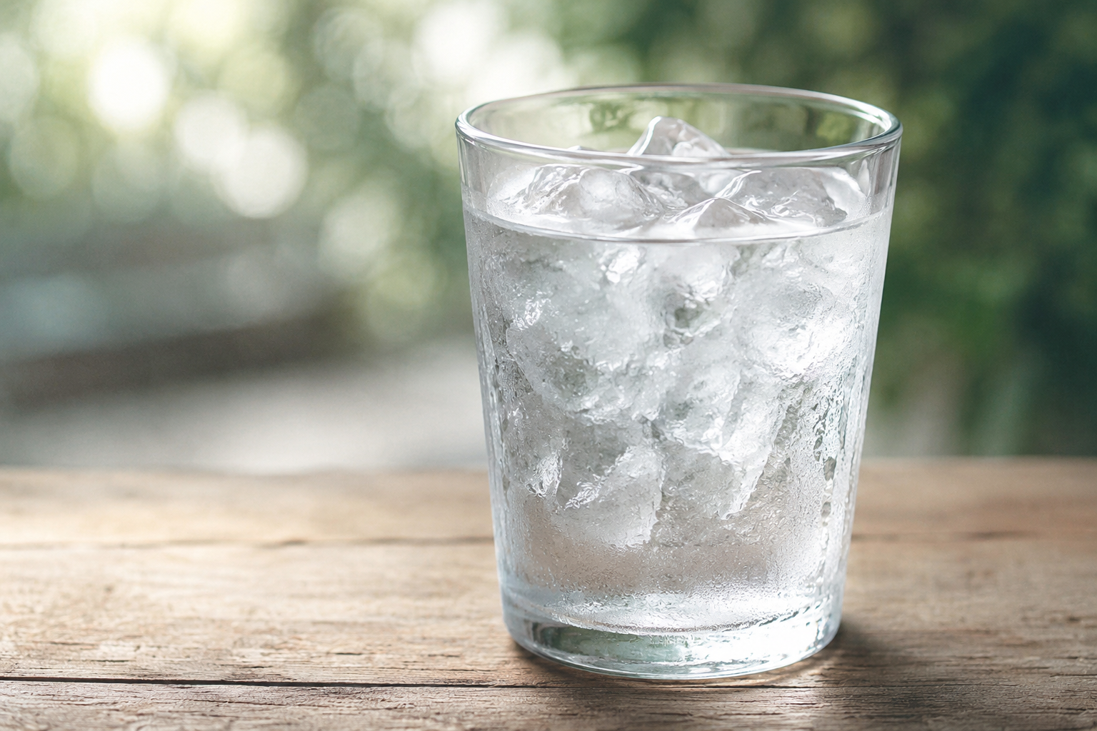 冷たい水が、心と体を目覚めさせてくれる。